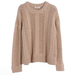 Madewell‎ Windemere Pointelle Pullover Sweater​​